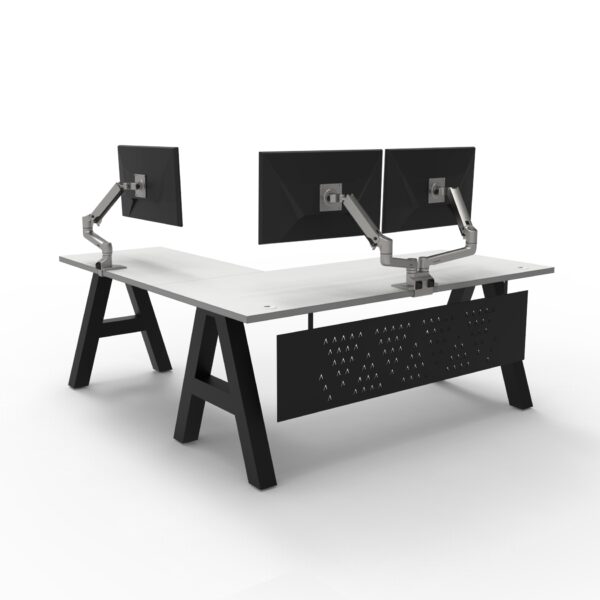 A-Frame L-Shaped Desk
