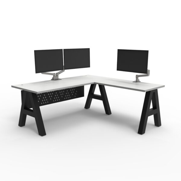 A-Frame L-Shaped Desk