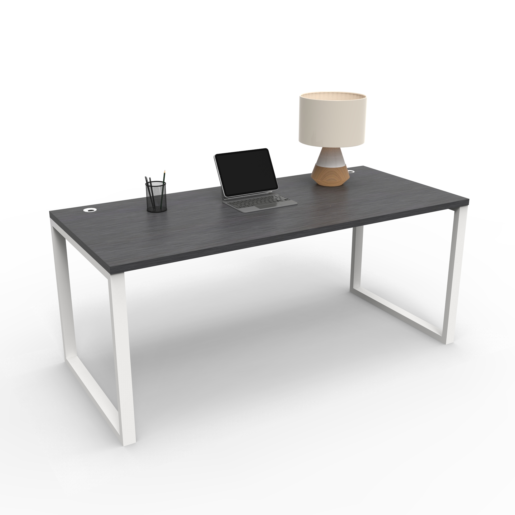 Rectangular Top Desk Connect it Rectangle Desk - Office Furniture Distributors
