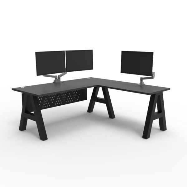 A-Frame L-Shaped Desk