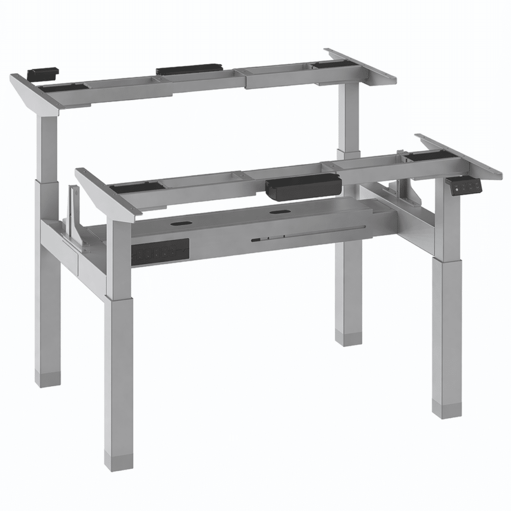 OFD-CI2DBLELBASE Two Stage Double Electric Height Adjustable Desk Base ...