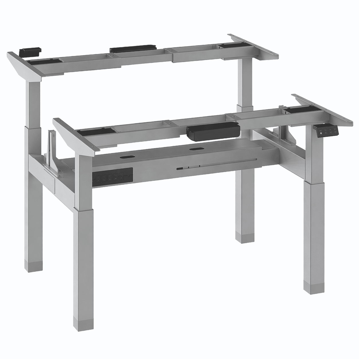 ChatGPT Image Apr 23, 2026, 12_36_04 PM OFD-CI2DBLELBASE Two Stage Double Electric Height Adjustable Desk Base - Image 1