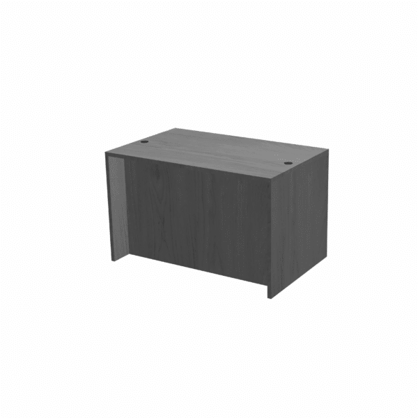 Ultra Gray Oak Laminate Desk Shell, 47" x 30", OFD-121