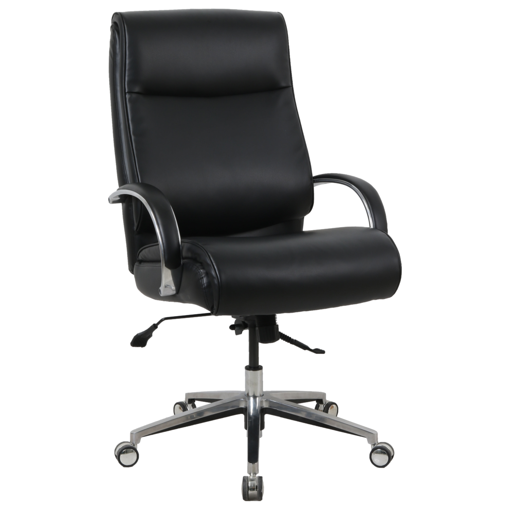 OFDLUM552BLK Lumi Series Contemporary Style Executive Chair with Dormeo Octaspring Technology