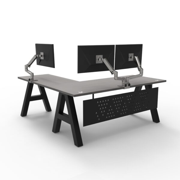 A-Frame L-Shaped Desk