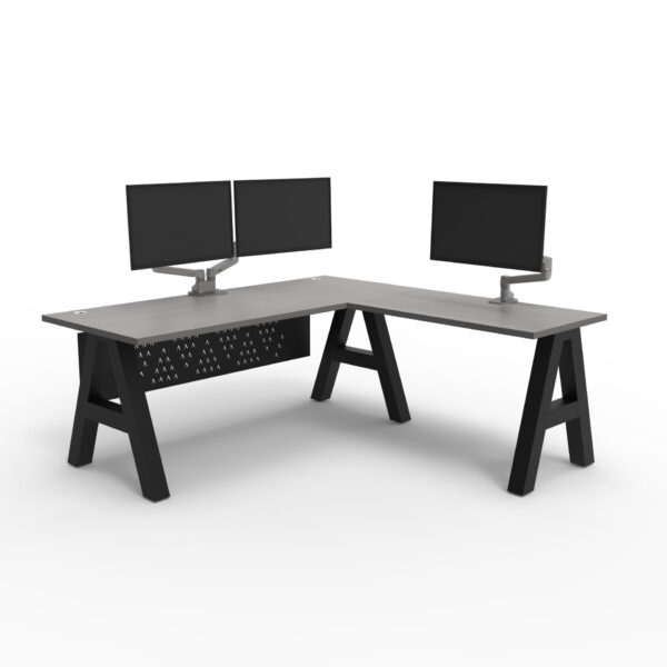 A-Frame L-Shaped Desk