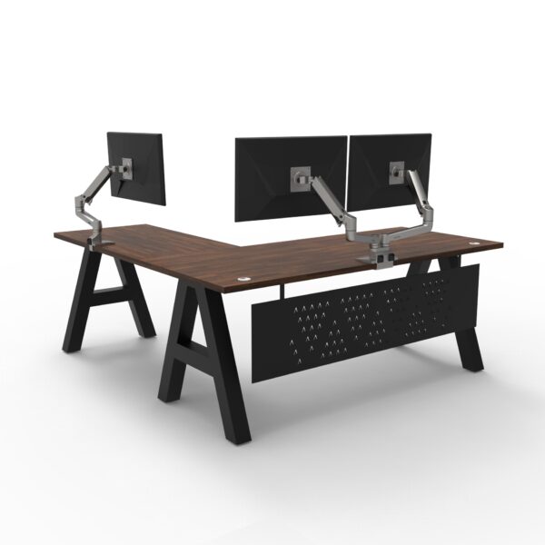 A-Frame L-Shaped Desk