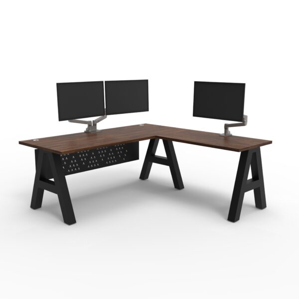 A-Frame L-Shaped Desk