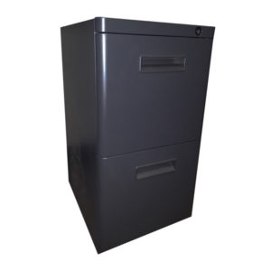 OFD-FF-DT - Pedestal - FF for Cubicles, Dark Tone - Black